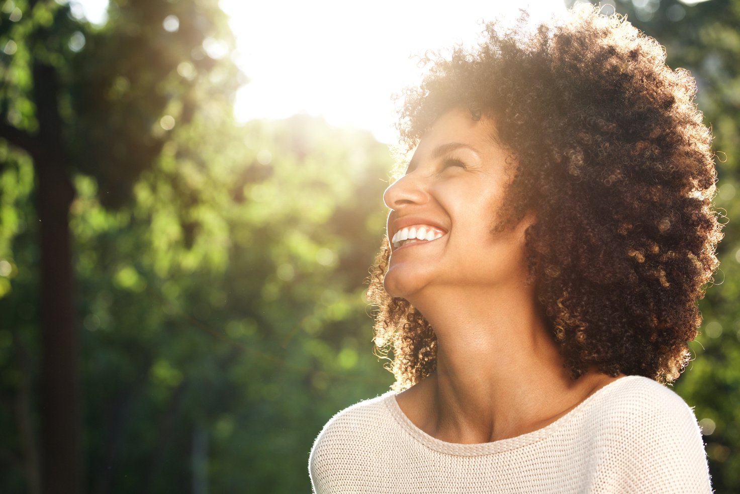 Portrait of Beautiful Confident Woman 